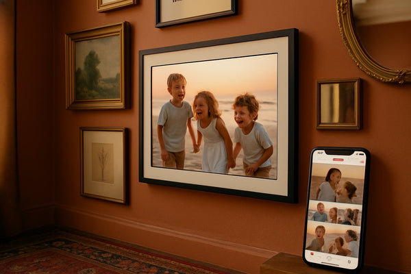 Digitaal planbord gezin: meer overzicht en warmte met een fotolijst