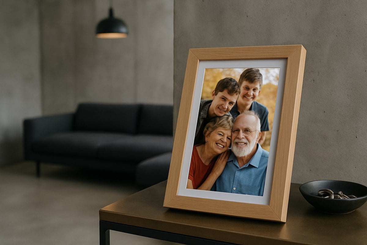 Digitale fotolijst met wifi en Frameo app kiezen: waar let je op? - digitalefotolijst.nl