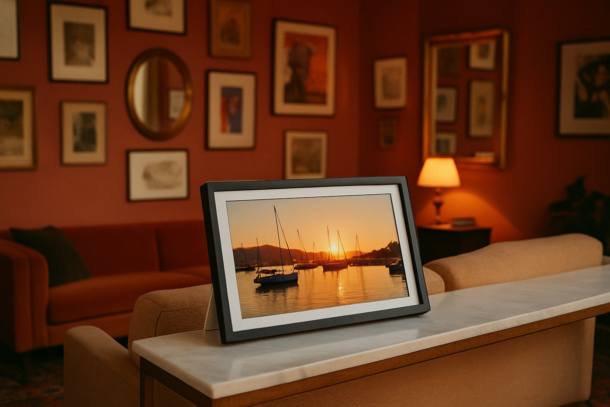 Digitale fotolijst WiFi voor zakelijk gebruik – Professionele en flexibele presentatie - digitalefotolijst.nl