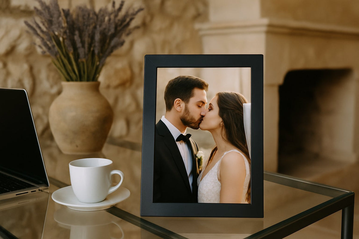 Digitale fotolijst zonder snoer: wat is er mogelijk en waar let je op? - digitalefotolijst.nl