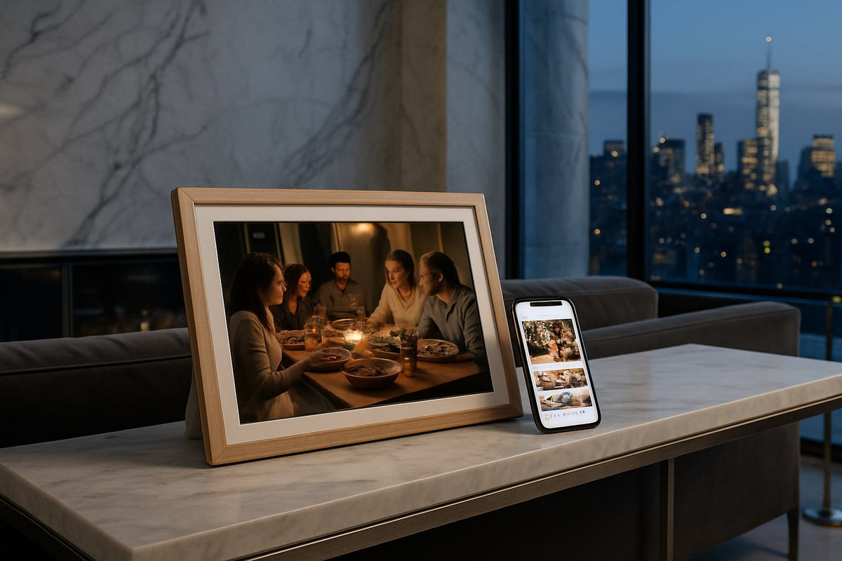 Frameo account aanmaken: zo werkt het bij jouw digitale fotolijst - digitalefotolijst.nl