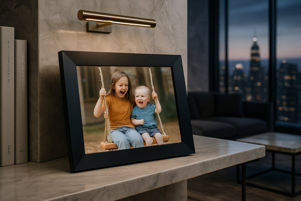 Frameo-app handleiding: Veilig en snel foto's delen met Umbrion fotolijst