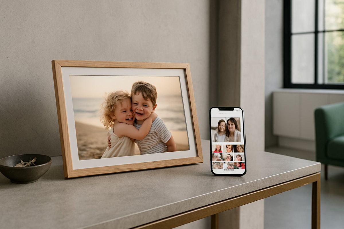 Frameo fotolijst doet het niet: oorzaken en oplossingen - digitalefotolijst.nl