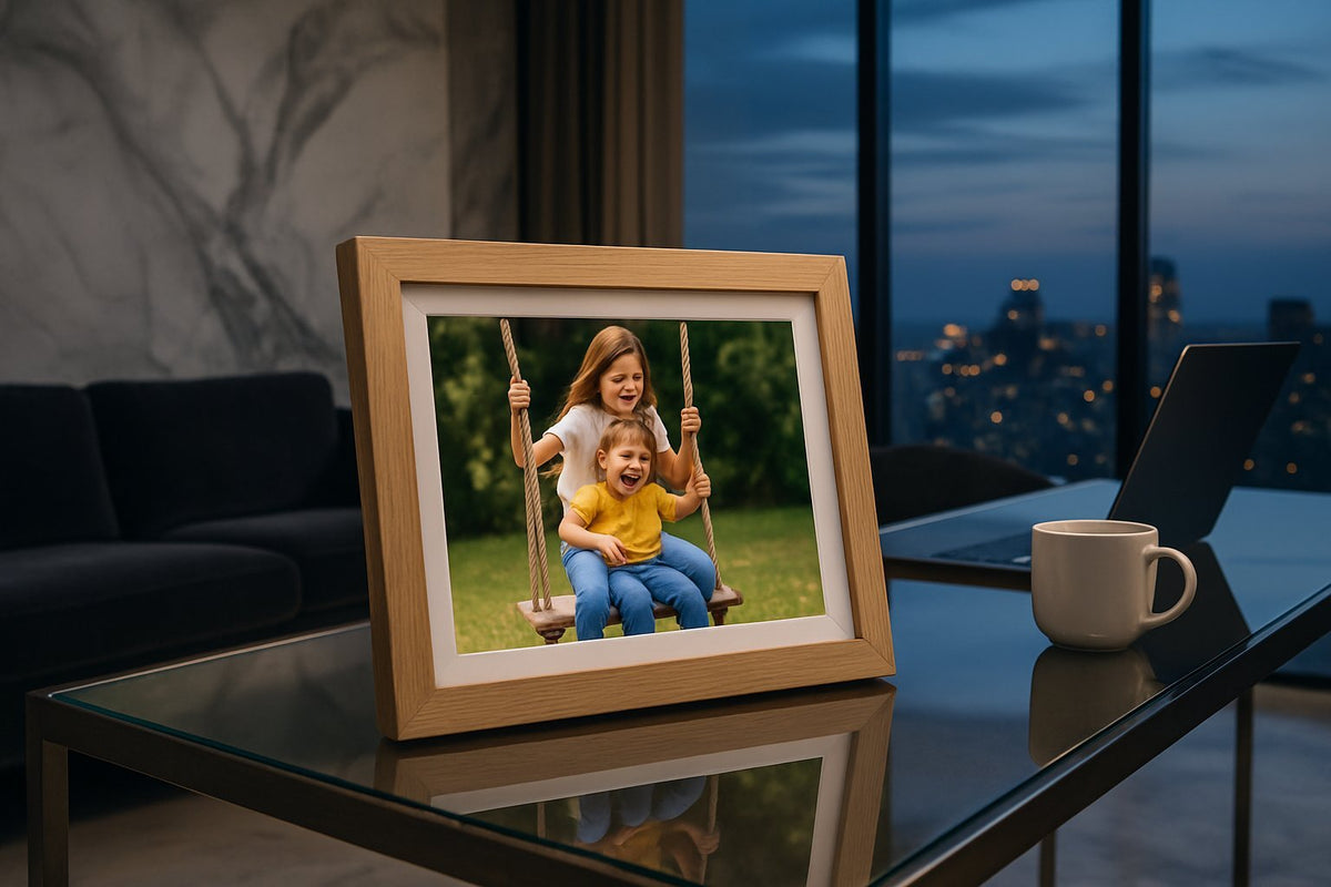 Verlichte fotolijst maken of kopen: gids met tips en alternatief - digitalefotolijst.nl