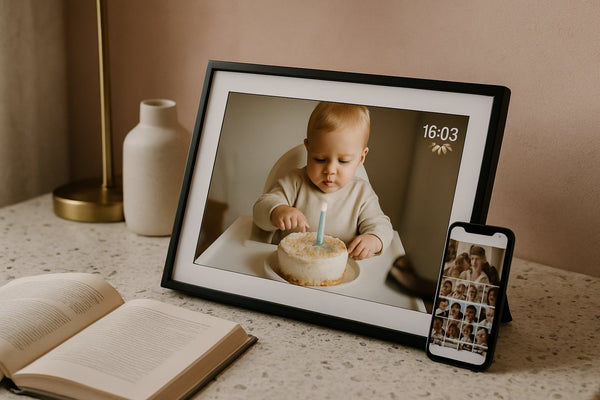 Elektronische agenda voor thuis: hoe een digitale fotolijst overzicht en herinneringen combineert