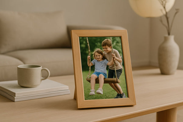 Bewegende fotolijst voor bedrijven | digitale fotolijst voor kantoor