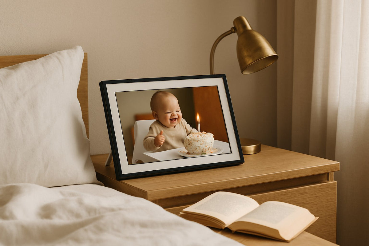 Digitale fotokader groot formaat vergelijken voor zakelijk en privé gebruik - digitalefotolijst.nl