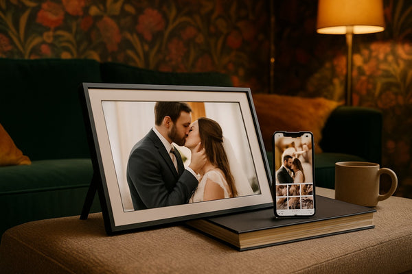 Digitale fotolijst kiezen: vergelijk formaten, designs en functies