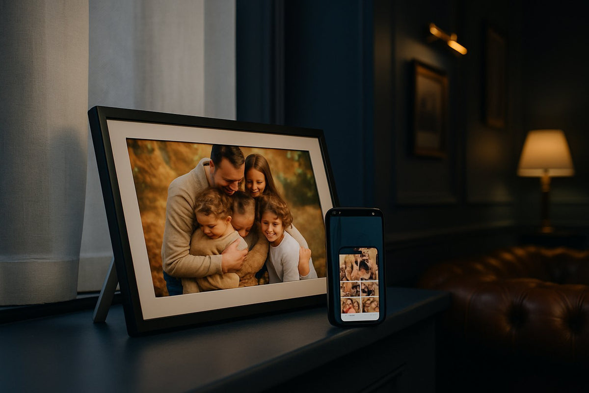 Digitale fotolijst met usb aansluiting: zo werkt het precies - digitalefotolijst.nl