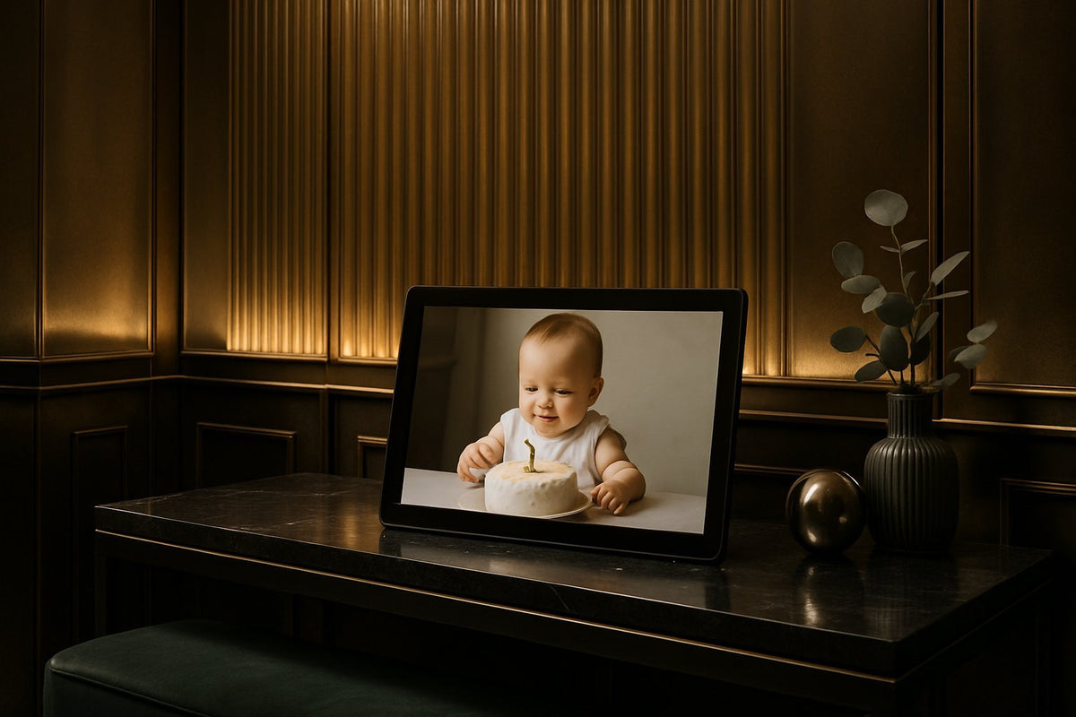 Digitale maandplanner: uitleg, opties en combinatie met een fotolijst - digitalefotolijst.nl