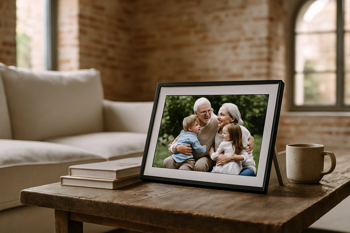 Fotolijst digitaal Frameo: zo werkt het en welk model past bij jou - digitalefotolijst.nl