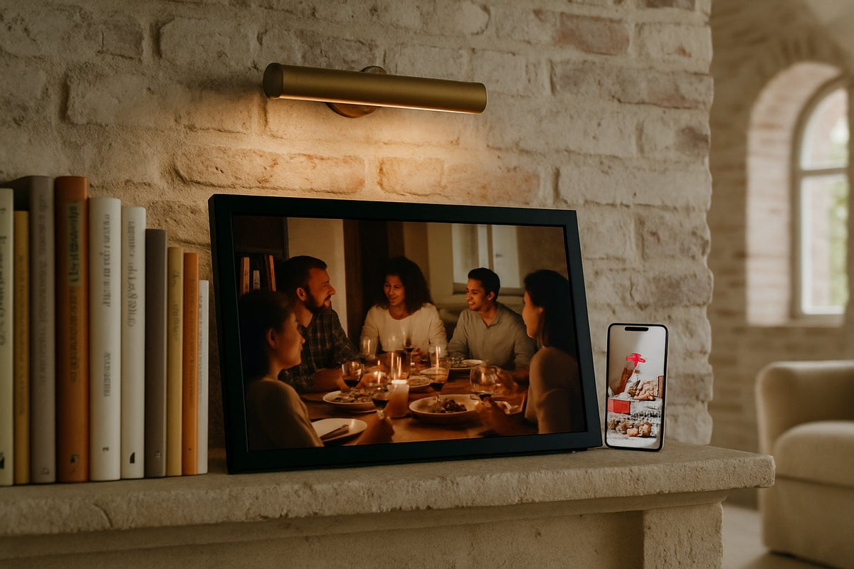 Fotolijst met led verlichting: werking, toepassingen en digitaal alternatief - digitalefotolijst.nl