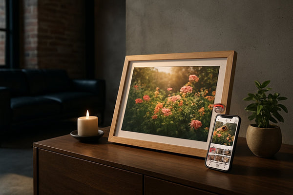 Frameo handleiding: digitale fotolijst instellen in 5 simpele stappen
