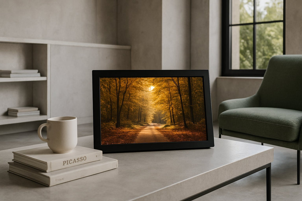 Hoeveel cm is 10 inch? Zo groot is deze fotolijstmaat in huis - digitalefotolijst.nl