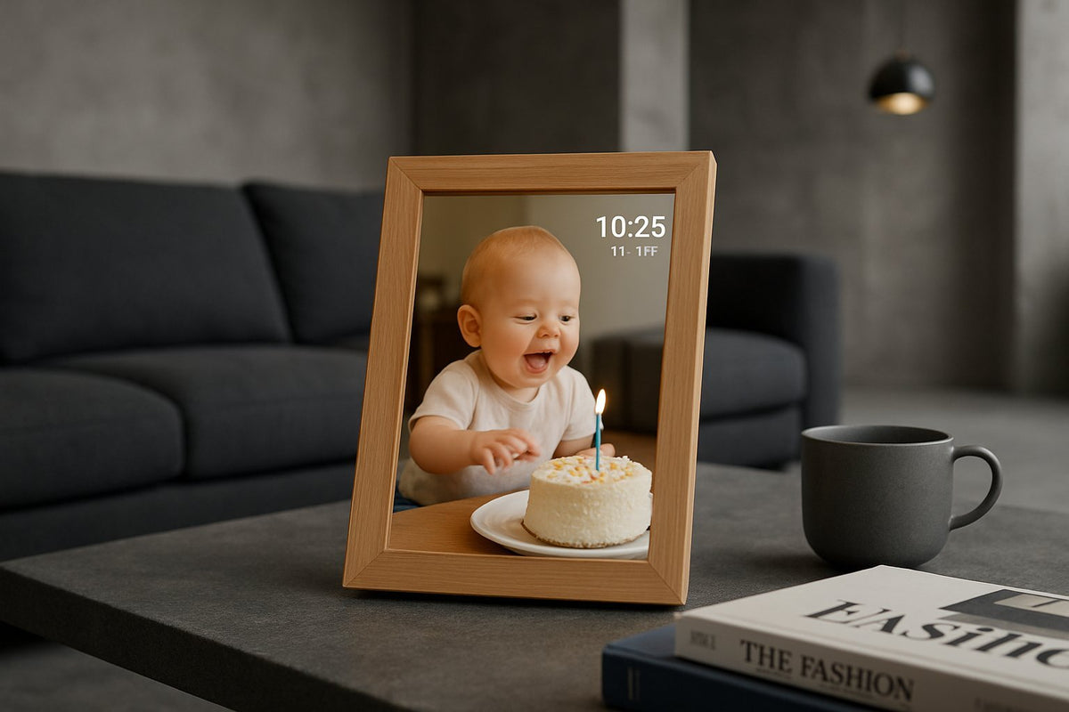 Wifi fotolijst kopen: hoe werkt de verbinding en welk model past bij jou? - digitalefotolijst.nl